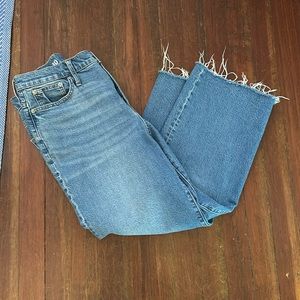 Gently Used J.Crew Slim Wide Leg Jeans Sz 30
